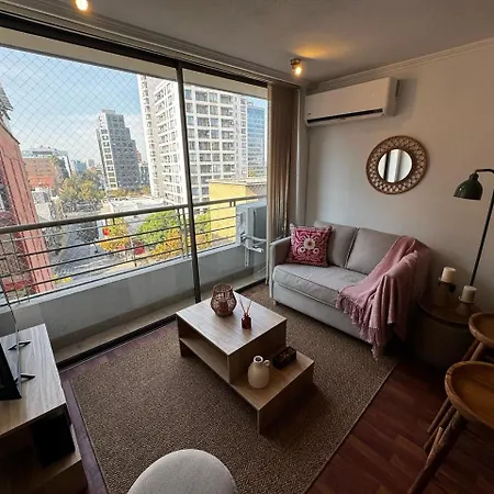 Hom I 1D1B 3Pax En Providencia Metro Manuel Montt Pf308 Apartment